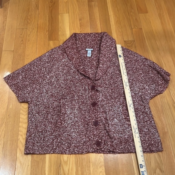 Catherine women’s plus size button down sweater size 3X (26/28W). - Picture 7 of 9